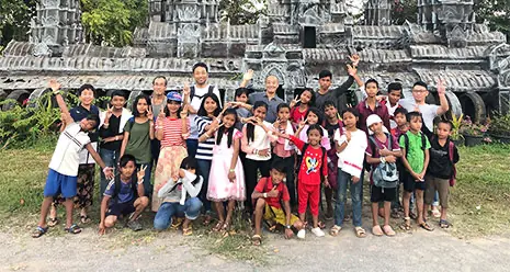 カンボジアにある孤児院「ホープ・オブ・チルドレン」への支援