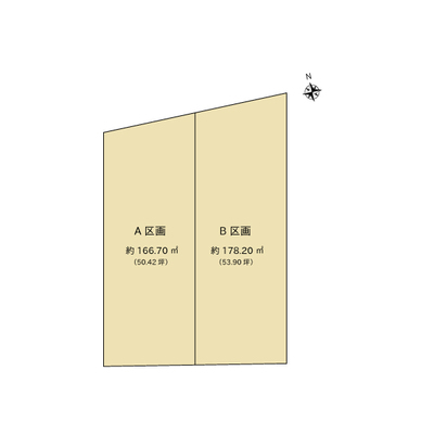 上越市五智三丁目　B区画　ランドアップ (全2区画)