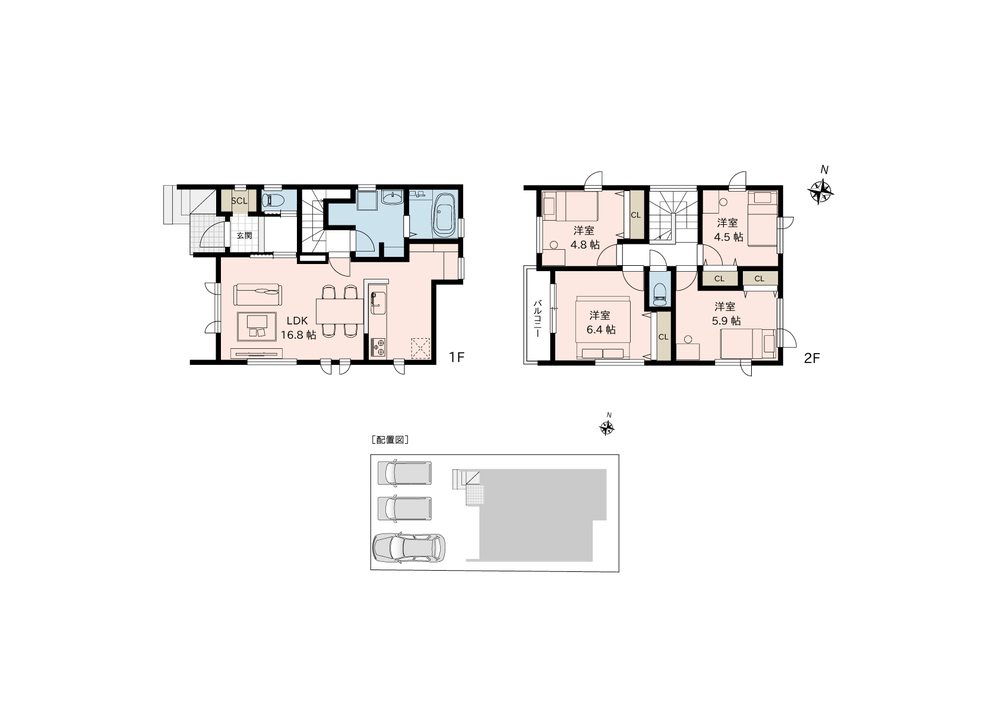 新潟市東区白銀一丁目 新築Ｂ棟　テイラーハウス