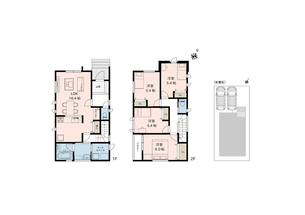 新潟市西区鳥原 新築Ｂ棟　テイラーハウス