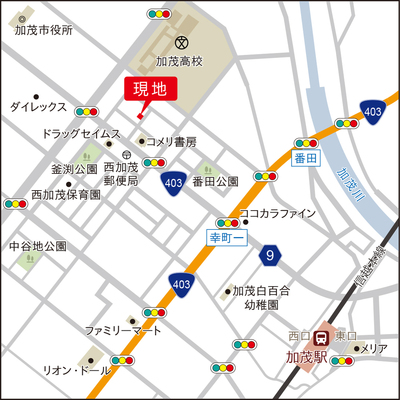 加茂市幸町一丁目　ランドアップ (1区画)